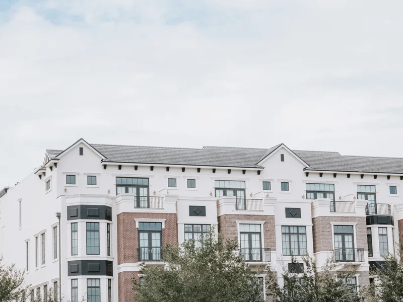 A multi-family apartment building, the kind Pure Guard covers with per-unit and property-wide pest programs in Snohomish County, WA